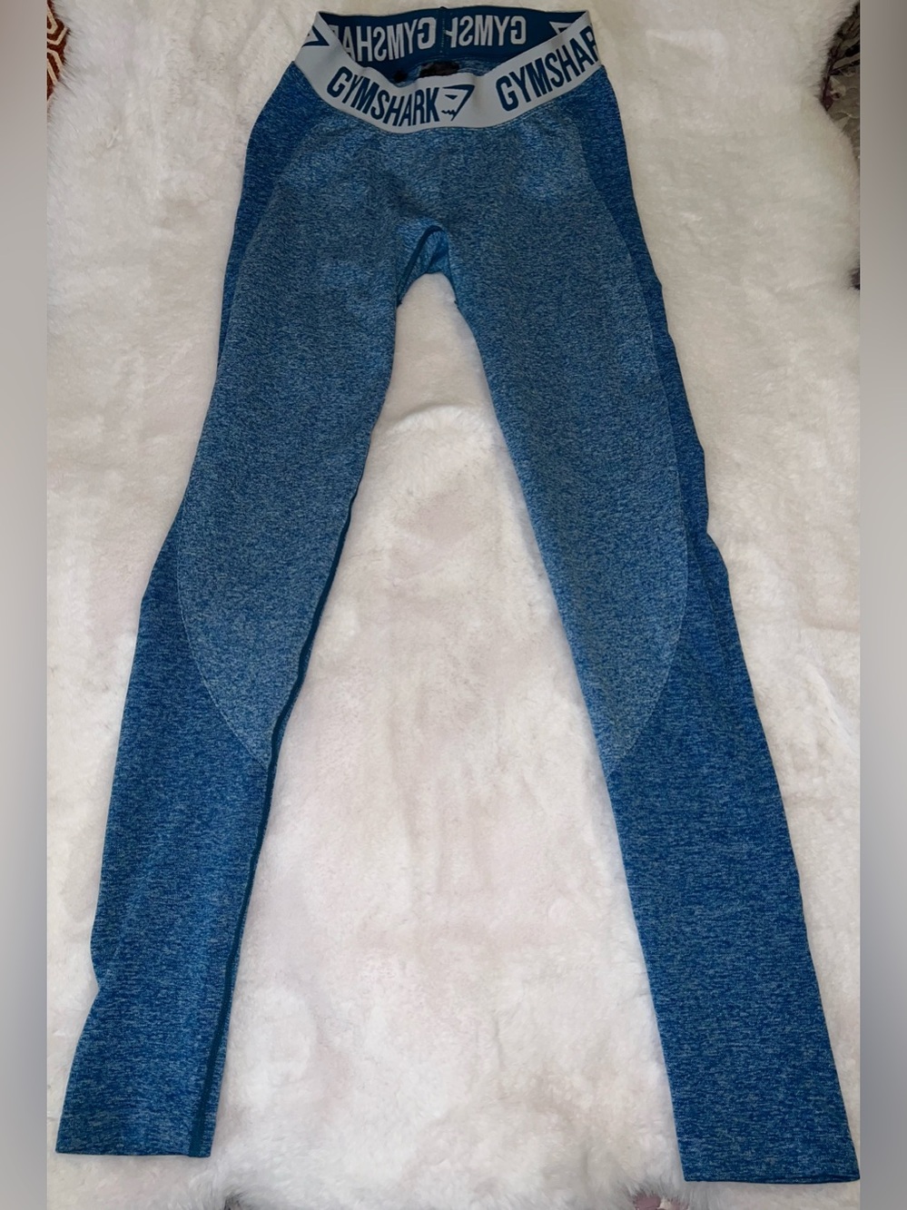 Gymshark Blue Seamless High-Waist Leggings